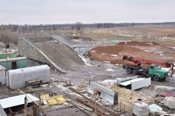 В Лимане строится уникальный комплекс для занятий велоспортом