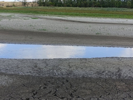 Старокрымское водохранилище под Мариуполем заполнено только на 15%