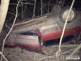 Житель Славянска разбил угнанную машину