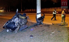 В результате жуткого ДТП в Мариуполе погибли бойцы ВСУ, - фотофакт