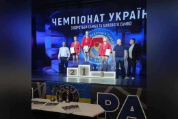 Спортсмены Донецка завоевали 3 медали на чемпионате Украины по самбо