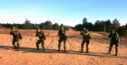 На Донетчине полицейские соревновались в стрельбе