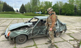 Оккупанты сбросили на Константиновку управляемую авиабомбу