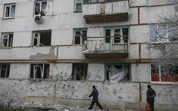 Российские захватчики вошли в г. Светлодарск и пос. Мироновский