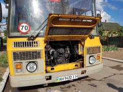 ЧП в Донецкой области – дети оказались в горящем автобусе