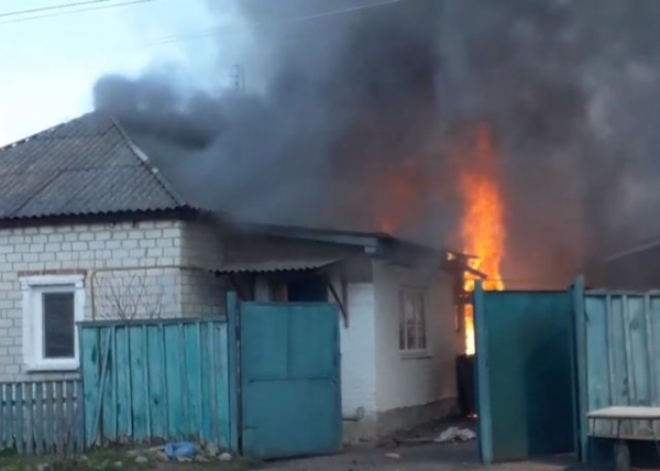 В Краматорске во время пожара погибла пожилая женщина