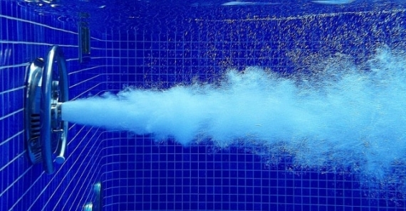 Оборудование для имитация заплыва - противоток для бассейна