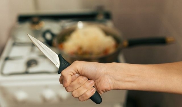 Пьяная мать во время ссоры ударила сына ножом