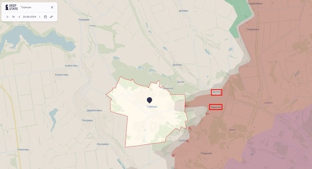 Враг продвинулся возле Часового Яра, Торецка и Покровска - DeepState