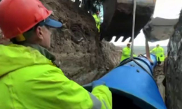 Оккупанты завершили строительство нового водовода в Мариуполь