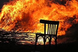 В Донецке в огне погибла горожанка