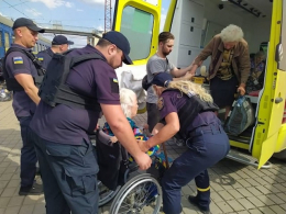 Спасатели Донецкой области присоединились к обязательной эвакуации мирных граждан