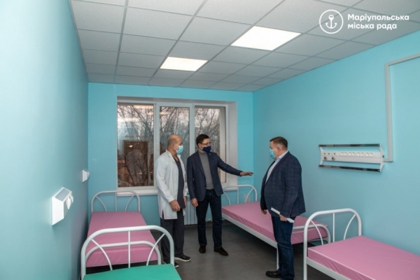 В Мариуполе завершился ремонт отделения сосудистой хирургии