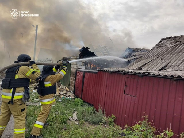 В Краматорском районе во время пожара погиб мужчина