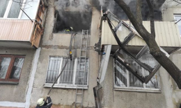 В квартире 5-этажного дома в Покровске прогремел взрыв