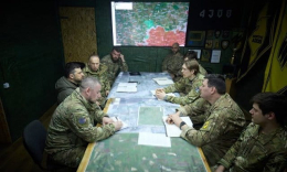 Глава государства в Донецкой области встретился с военными