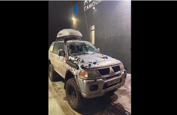 В Краматорске у волонтеров украли эвакуационный автомобиль