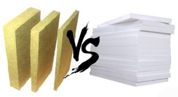 Минеральная вата или пенополистирол: что лучше для теплоизоляции штукатурного фасада?