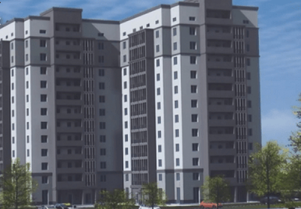 В Краматорске началось строительство 12-этажного дома для переселенцев