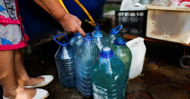 Главарь террористов поручил обеспечить водой Донецк «хотя бы в праздники»