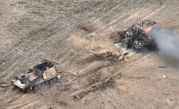 Во время отражения вражеского штурма ВСУ уничтожили 6 единиц бронетехники