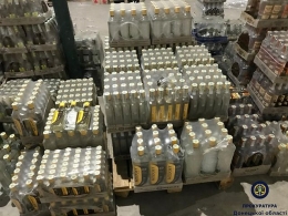 Правоохранители изъяли контрафактного алкоголя на 6,3 млн гривен