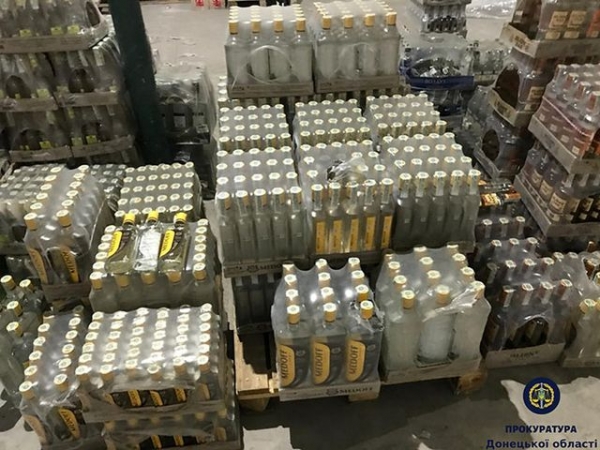 Правоохранители изъяли контрафактного алкоголя на 6,3 млн гривен