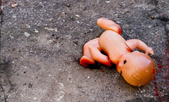 ЧП на Донетчине: в огороде нашли труп младенца