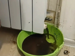 Воду в системах отопления в Донецке будут окрашивать - чтобы не сливали