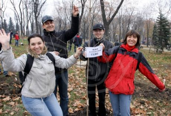 Первая в Украине «Аллея журналистов»