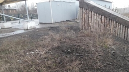 Пограничники обезвредили мину, которую боевики с помощью БПЛА установили в дорожном коридоре КПВВ «Майорское»