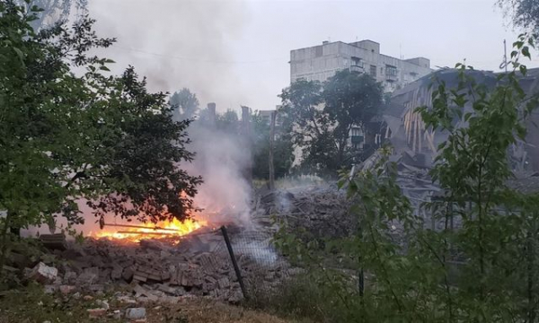 Российская ракета попала в детский сад в Торецке
