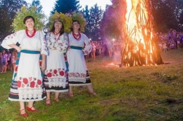 В Дружковке ярко отметили праздник Ивана Купала