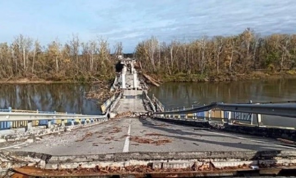 Для ремонта моста между Богородичным и Святогорском нужно более полумиллиона гривен