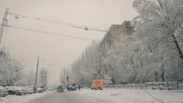 В ОРДО ограничено движения транспорта и отсутствует мобильная связь