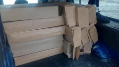 Водитель спрятал в авто почти тонну рыбы, намереваясь незаконно провезти ее через линию разграничения