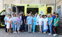 Фонд Эдуарда Мкртчана передал гуманитарную помощь медикам Краматорска