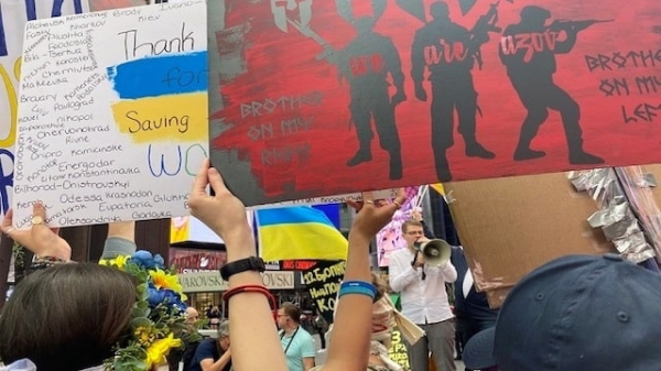 В разных уголках мира прошли акции в поддержку Защитников Мариуполя (фото)