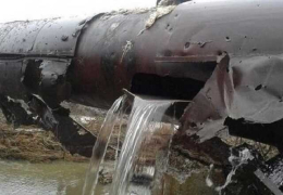 В Донецке признали аварийным новый водопровод