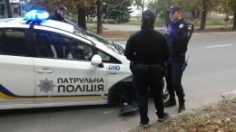 В Мариуполе произошло ДТП с участием служебного автомобиля службы ППС