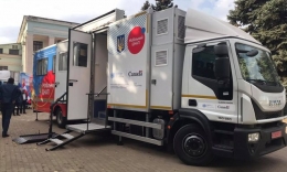 На Донбассе появилось 10 передвижных Центров предоставления услуг