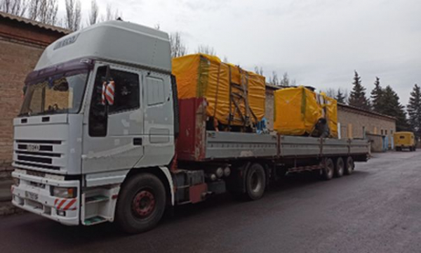 МККК передал краматорскому горводоканалу два генератора