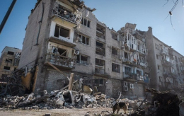 Дом, разрушенный вражеской ракетой 7-го августа, восстановят