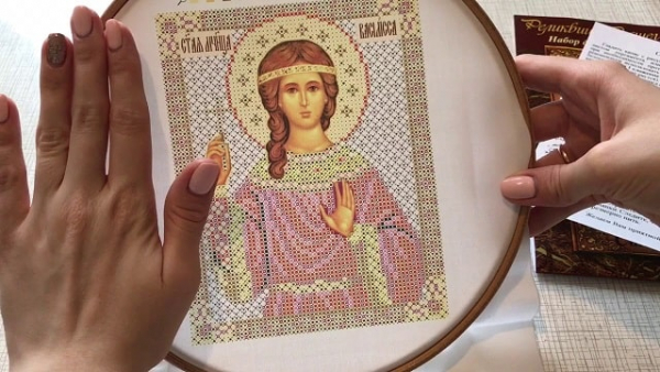 Как выбрать схему для вышивки бисером иконы