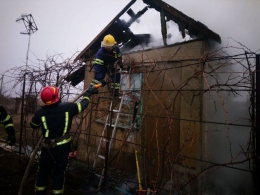 Пожар в Волновахском районе – в садовом товариществе «Малинка» погиб мужчина (фото)