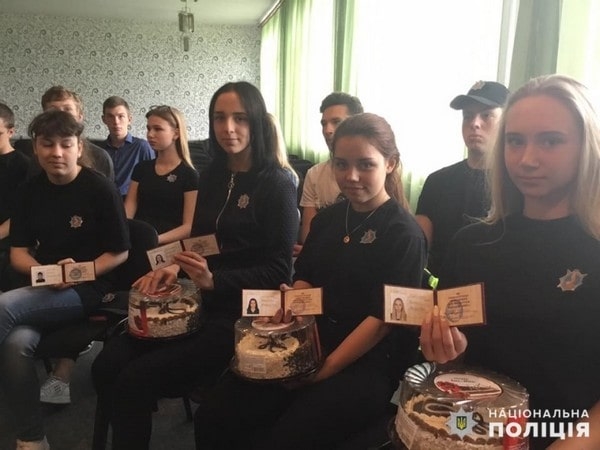 Лига будущих полицейских пополнилась новыми активистами (Фото)