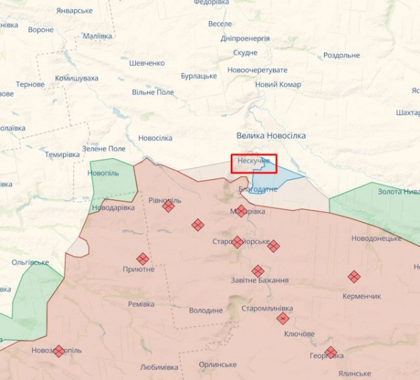 ВСУ освободили от оккупантов три села в Донецкой области