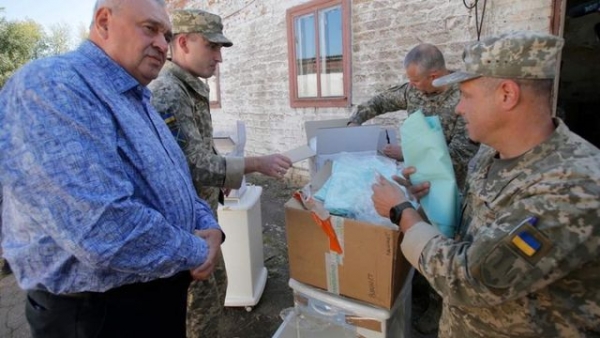 Военные госпитали в районе ООС получили помощь из Франции