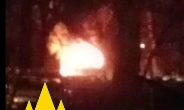 В оккупированном Донецке партизаны сожгли вражеский автомобиль