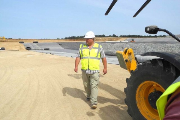 Модернизация мусорного полигона в Донецкой области